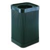 Safco Products At-Your-Disposal Trash Can, Black