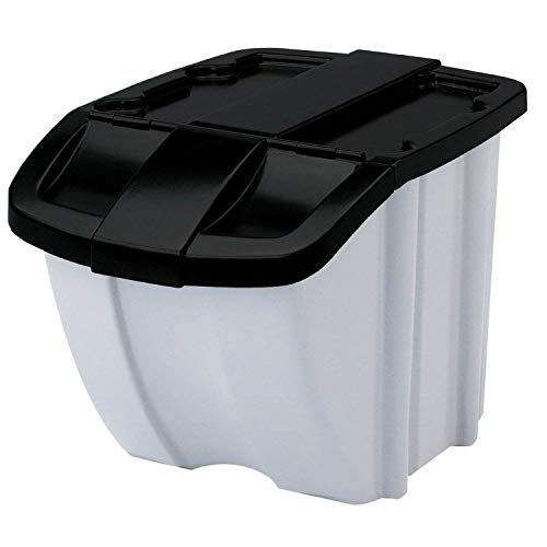 Suncast 18 Gallon Indoor or Outdoor Recycle Storage Bin