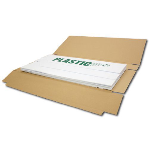 VictoryStore 3-in-1 Recycle Bin Set - Waste/Plastic/Cans