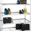 AmazonBasics Heavy Duty Storage Shelving Double Post Steel Wire Shelf