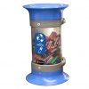 Glasdon C-Thru 5Q Battery Recycling Bin - Blue
