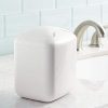 mDesign MetroDecor Wastebasket Trash Can for Bathroom Vanity Countertops