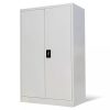Tidyard Floor Cabinet Storage with 2 Doors & 3 Adjustable Shelves