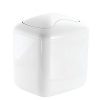 mDesign MetroDecor Wastebasket Trash Can for Bathroom Vanity Countertops