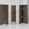 SystemBuild Farmington 31.5" Wide Storage Cabinet, Rustic