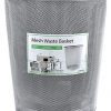 Streamline Your Space: Durable Mesh Trash Can for Office & Home