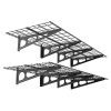 FLEXIMOUNTS 2-Pack 2x6ft 24-inch-by-72-inch Wall Shelf Garage Storage