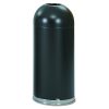 Safco Products Open Top Dome Trash Can
