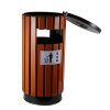 BEAMNOVA Trash Can Outdoor Garbage Enclosure with Locking Lid