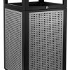 Alpine Industries Rugged 40-Gallon All-Weather Outdoor Recycle Bin