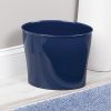 iDesign Nuvo Plastic Waste Basket, Trash Can for Bathroom, Kitchen