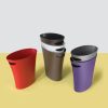 Umbra Skinny Sleek & Stylish Bathroom Trash, Small Garbage Can Wastebasket