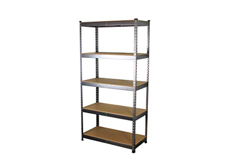 MonsterRax Modular Garage Shelving - Hammertone Steel Storage Rack