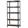 go2buy 5 Tier Storage Rack Heavy Duty Shelf Steel Shelving Unit