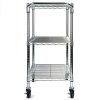 Oceanstar 3-Tier Heavy Duty All-Purpose Utility Cart