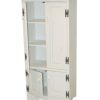 Target Marketing Systems Tall Storage Cabinet with 2 Adjustable Top Shelves