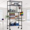Storage Shelves Metal Wire Shelving Unit 5-Tier NSF Heavy Duty
