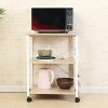 sogesfurniture 3-Tier Kitchen Baker's Rack Utility Shelf Microwave