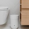 Umbra Touch Waste Can, Small Trash Can with Lid, Swing Lid Waste Basket