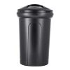 32 Gallon Wheeled Trash can Garbage Container Outdoor Plastic Waste