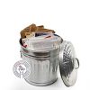 Behrens Manufacturing Galvanized Steel Trash Can