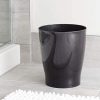 iDesign Franklin Plastic Wastebasket, Trash Can for Bathroom