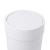Umbra Touch Waste Can, Small Trash Can with Lid, Swing Lid Waste Basket