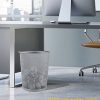 Streamline Your Space: Durable Mesh Trash Can for Office & Home