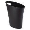 Umbra Skinny Sleek & Stylish Bathroom Trash, Small Garbage Can Wastebasket