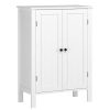 HOMFA Bathroom Floor Cabinet, Free Standing Side Cabinet Storage Organizer