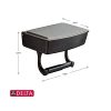 Delta Toilet Paper Holder with Privacy Storage in SpotShield Venetian Bronze - Elegant Bathroom Solution with Convenient Storage