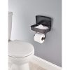 Delta Toilet Paper Holder with Privacy Storage in SpotShield Venetian Bronze - Elegant Bathroom Solution with Convenient Storage