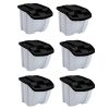Suncast 18 Gallon Indoor or Outdoor Recycle Storage Bin