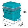 4-Tray Worm Factory Farm Compost Small Compact