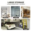 SUNCOO 6 Tier 82" H Strengthen Steel Utility Shelf Metal Organizer