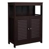 VASAGLE Bathroom Storage Floor Cabinet, Free Standing Cabinet