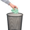 Seville Classics 3-Pack Round Mesh Wastebasket Recycling Bin