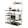 sogesfurniture 3-Tier/4-Tier Kitchen Baker's Rack Utility Storage