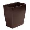 mDesign Rectangular Trash Can Wastebasket, Small Garbage Container Bin