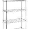 Whitmor Supreme 5 Tier Cart - Rolling Utility Organizer