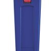 Rubbermaid Commercial Products Slim Jim Plastic Rectangular Trash/Garbage