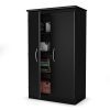 South Shore Tall 2-Door Storage Cabinet with Adjustable Shelves