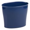iDesign Nuvo Plastic Waste Basket, Trash Can for Bathroom, Kitchen