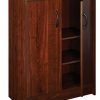 ClosetMaid Stackable 2-Door Organizer, Dark Cherry