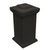 Good Ideas Savannah Storage Column, Black