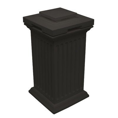 Good Ideas Savannah Storage Column, Black