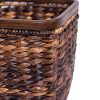 BIRDROCK HOME Seagrass Woven Wastebasket