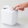 mDesign MetroDecor Wastebasket Trash Can for Bathroom Vanity Countertops