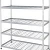 AmazonBasics Heavy Duty Storage Shelving Double Post Steel Wire Shelf