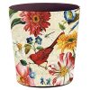 Lingxuinfo Retro Style Small Trash Can Wastebasket, Decorative Trash Can
